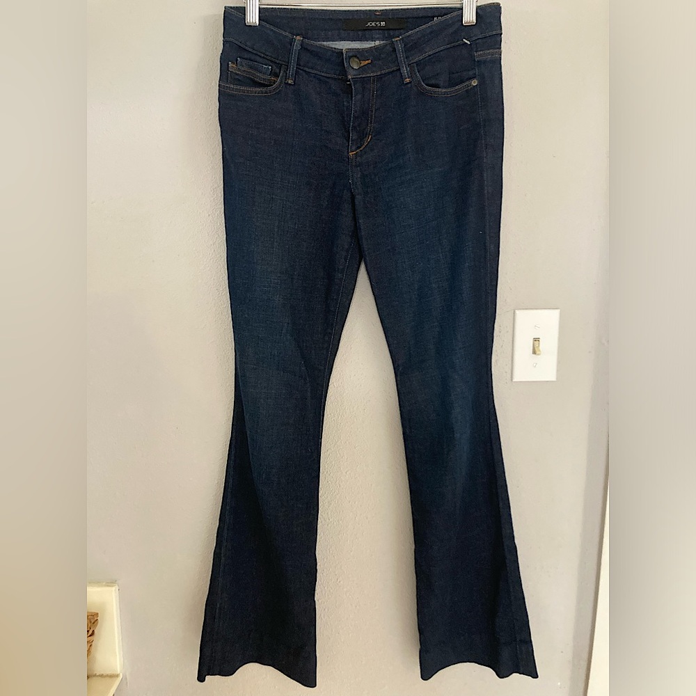 Joe's Jeans Womens 31 Skinny Bootcut The Visionaire Dark Denim